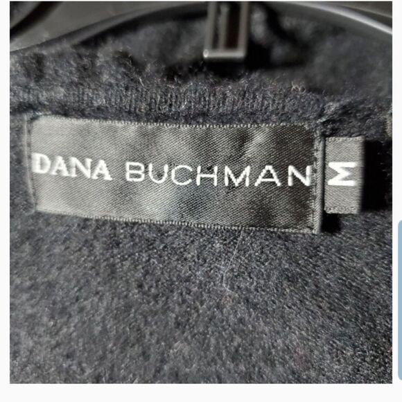 Dana Buchman black silk cashmere blend sweater - Picture 3 of 6